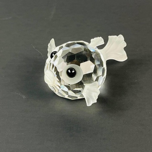 Swarovski Accents Swarovski Crystal Fish Small Blowfish Figurine Repaired Poshmark